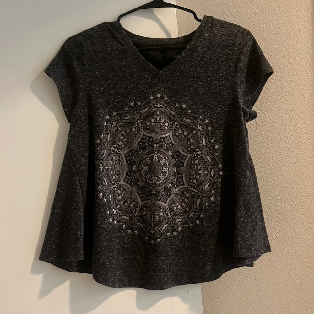 2000’s Top with floral pattern